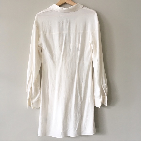 H&M White Twist Front Dress - Picture 7 of 8